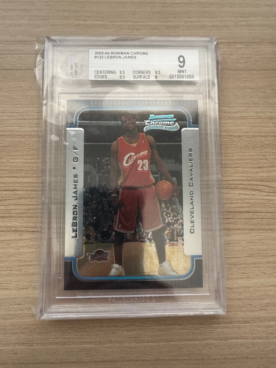 25+ Bowman LeBron James Beckett Grading Services (BGS) Basketball