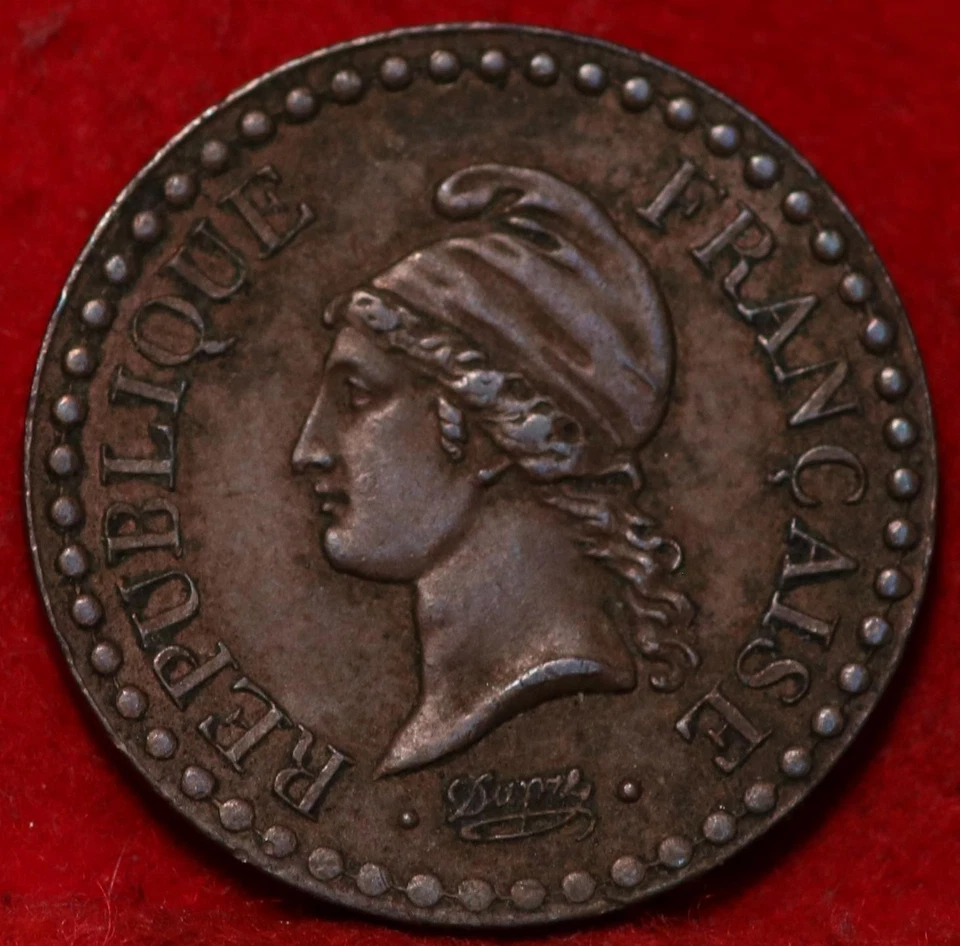1851 France 1 Centime Foreign Coin - Image 1 of 2