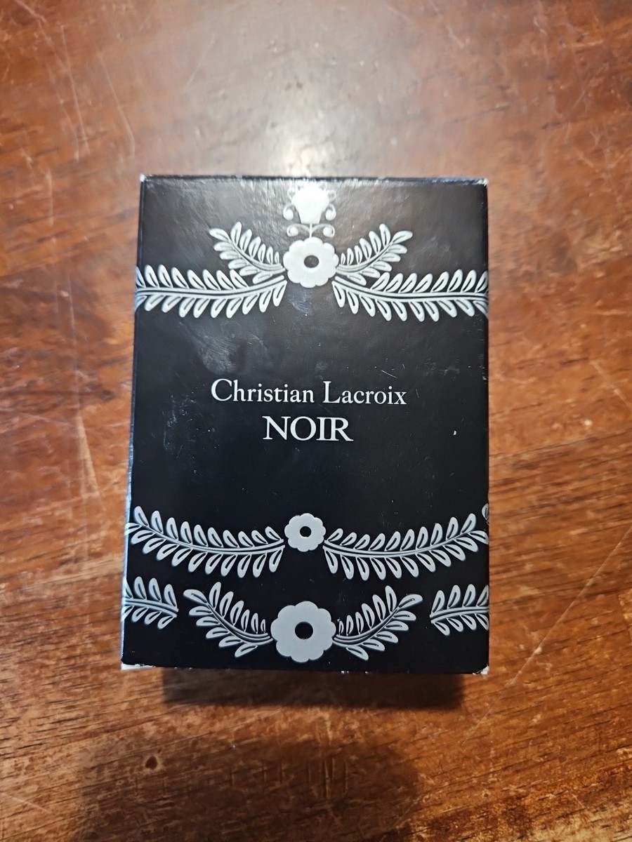 Avon Christian Lacroix Noir 2.5oz Men's Eau de Toilette NEW/Sealed