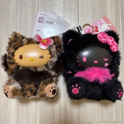 Sanrio Fine Face Cat Mascot Holder Set of 2