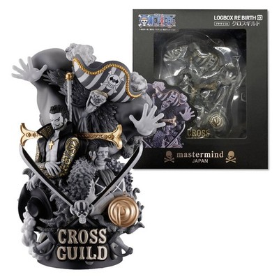 ONE PIECE LOGBOX RE BIRTH CROSS GUILD mastermind Sp. ver Buggy Mihawk Figure New