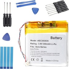 Replacement Battery 350mAh 3.8V Fit for Beats Solo 2.0 3.0