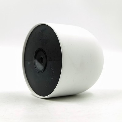 Google G3AL9 Nest Cam Kamera Weiß WLAN Bluetooth Gebraucht 1 Stück