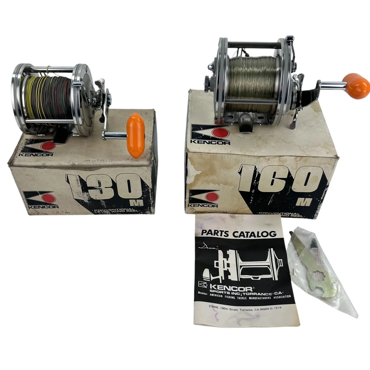ビンテージリール　KENCOR Drum 160M 中古品 Kencor In Saltwater Fishing Reels for sale | eBay