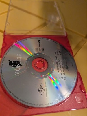 Vintage Bionicle Promo Music Cd untested
