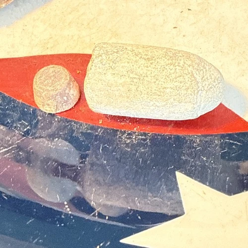 Dug Civil War 💥 🇺🇸 💣 Confederate “57” Marked Bullet W Wood Plug