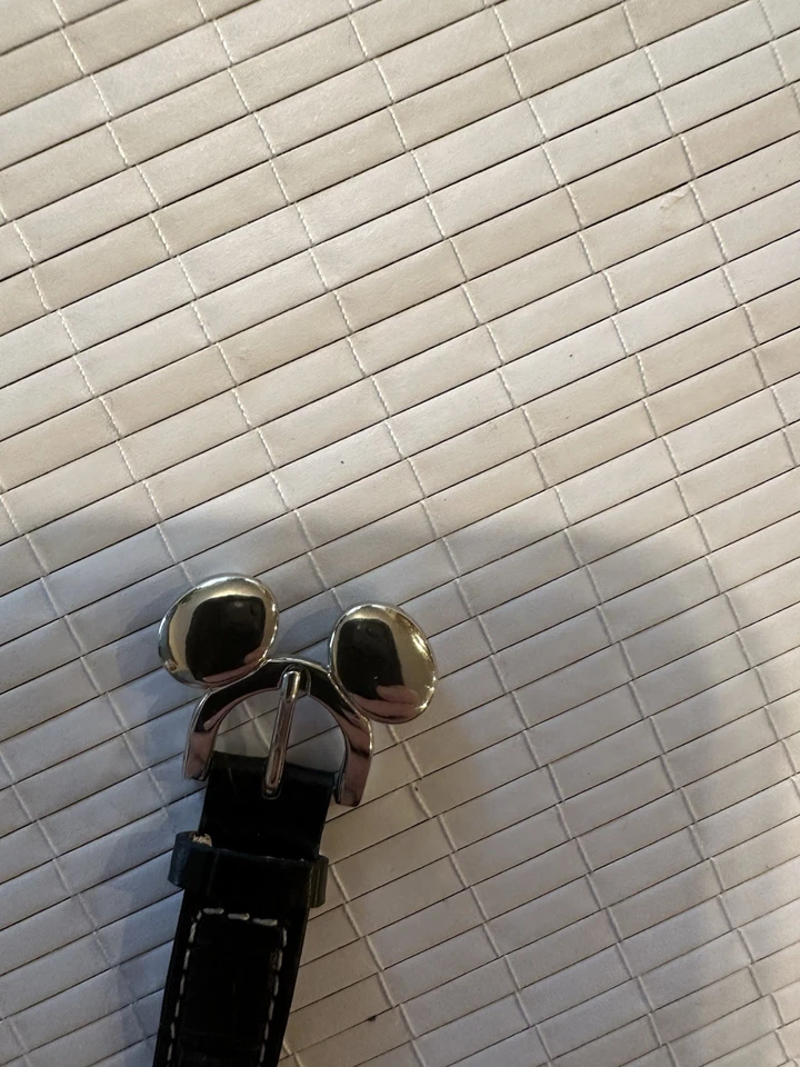 Rare Mickey Mouse Head Watch With Original Box And Warranty - Image 3 of 4