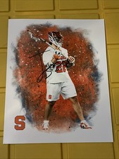 SYRACUSE LACROSSE STAR JOEY SPALLINA SIGNED AUTOGRAPHED PHOTO PIC 8x10 COA 