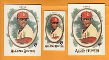 Alex Reyes lot of 3 ROOKIES 2017 A & G Baseball - UNLIMITED SHIPPING FOR $4.00