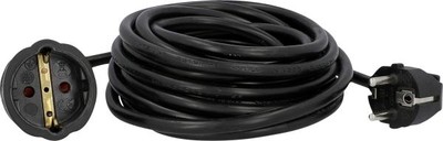 UNITEC Verlängerungskabel 5m H05VV-F 3G1,5 mm² Kupplung Verlängerung Stromkabel