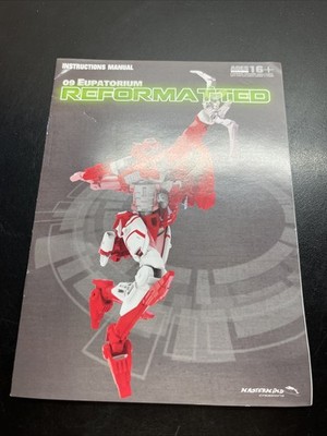 Mastermind Creations MMC Eupatorium R-09 Reformatted Comic Book Only W17