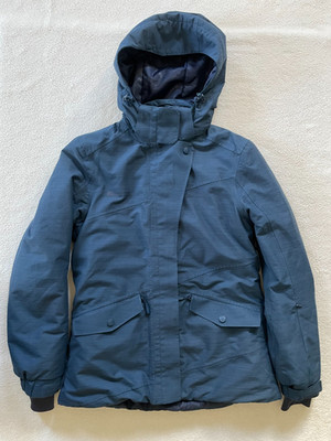 Mountain Warehouse Snow Parka Insulated Ski Board Coat  Womens 4 Blue Waterproof