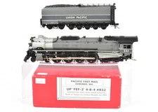 HO Brass PFM Toby UP Union Pacific 4-8-4 FEF-2 1959 Run Custom Painted REBOXX