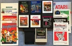 8 Atari 2600 Games with Manuals - Infiltrate, Jungle Hunt - no boxes, tested
