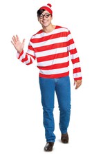 Where's Waldo Classic Adult Costume