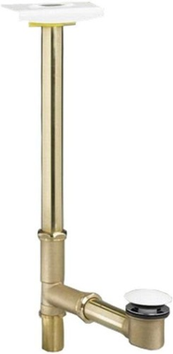 #ad American Standard Deep Soak Max Drain Solid Brass Top Mount Overflow White $99.95