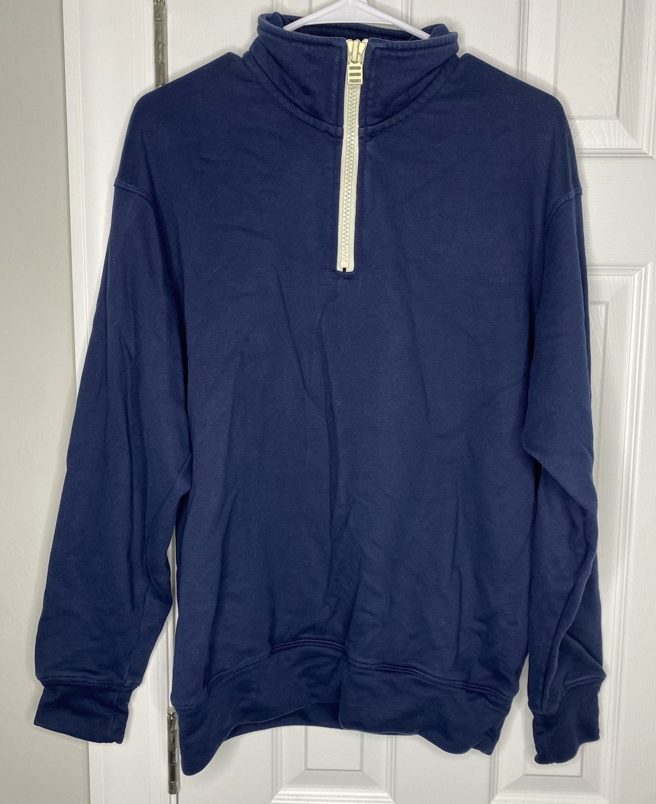 Solid And Striped Men’s 1/4 Zip Pullover Sweater … - image 1