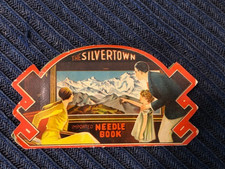 Vintage Silvertown Needle Book Case Great Graphics