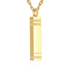 Urn Necklace for Ashes Memorial Cremation Jewelry for Ashes Stainless Steel Ashe