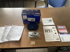 Olympus FE-370 8.0MP Digital Camera W/Canvas Case  Original Box