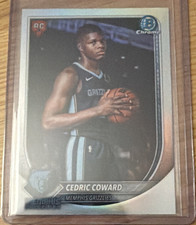 Topps Chrome 2025-26 Rookie Cedric Coward Memphis Grizzlies Chrome #261