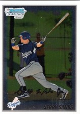 2010 Bowman Chrome Prospects #BCP130 Jerry Sands Los Angeles Dodgers