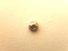 Omega Crown Watch Winder Curved Steel Ø 4 Mm Stem 0.9 Ep 3.3 Tube Ø 2 Mm