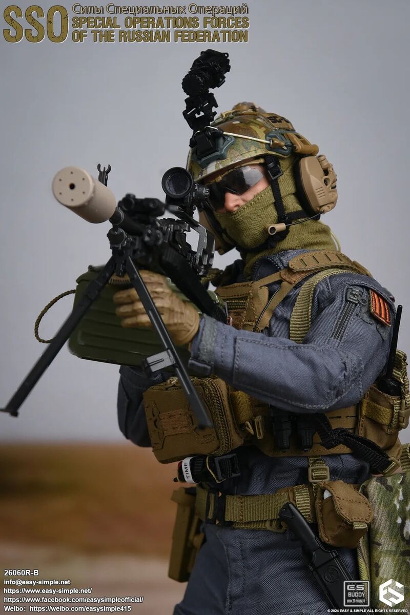 1/6 Scale Russian Special Operations Forces Ver. RB - MINT 1/6 Scale Russian Special Operations Forces Ver. RB - MINT
