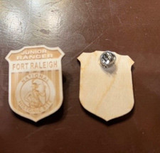 Fort Raleigh National Park Historic Site - NPS Junior Ranger Badge - Native