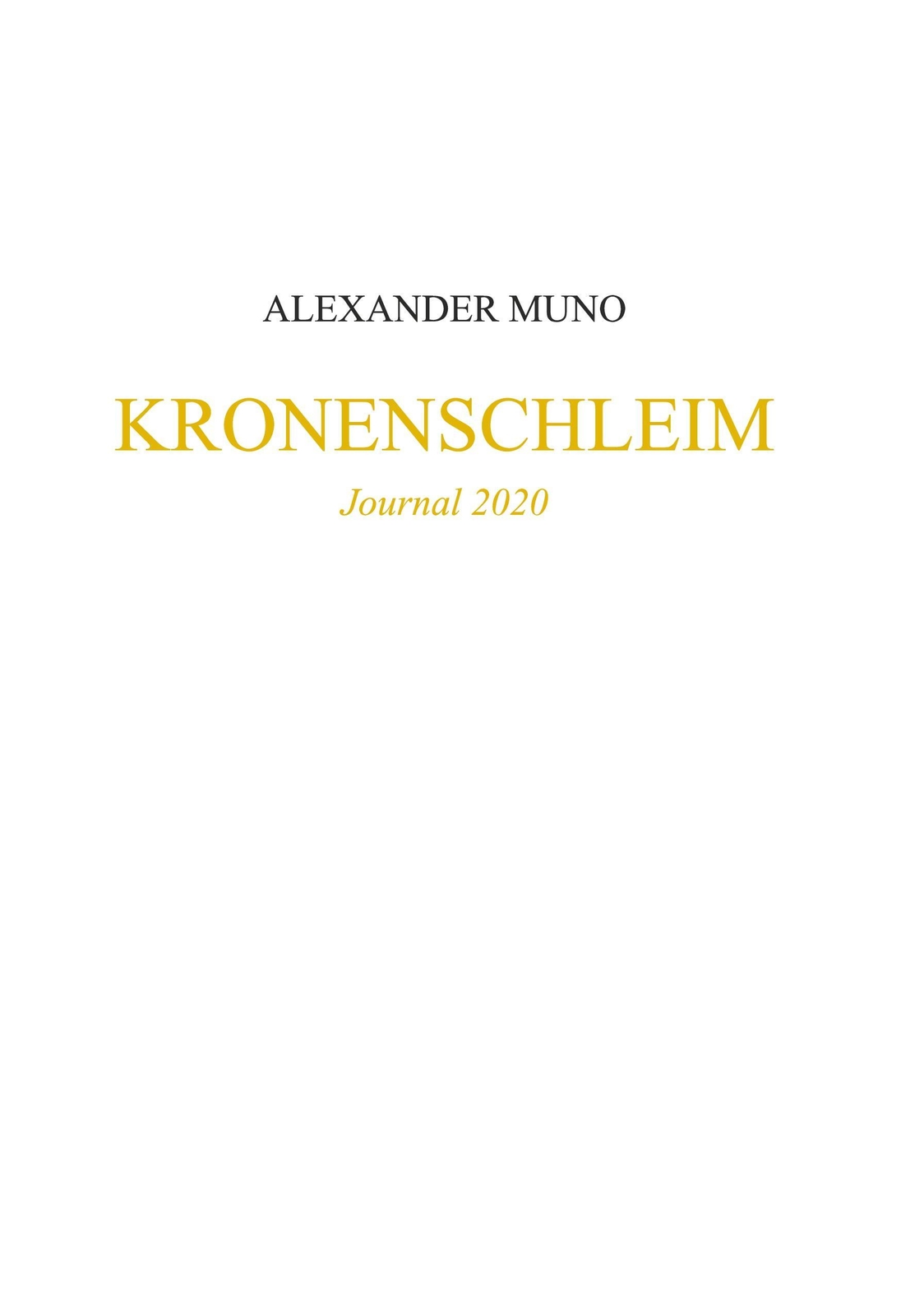 Thumbnail - Kronenschleim Alexander Muno