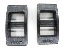 Sony Pair Of 2x Plastic Camera Neck Strap Buckles For Neck Strap w/ 3/8" Ends
