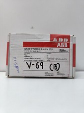 LOT OF 2 UNITS X ABB MCCB 2P 16A, A1N 125 TMF 16-400 2p F F , V#69B