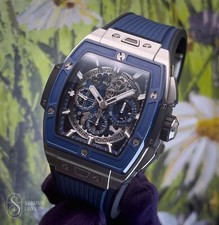 Hublot Spirit of Big Bang 42 Titanium Blue Ceramic 642.NL.7170.RX Complete 6