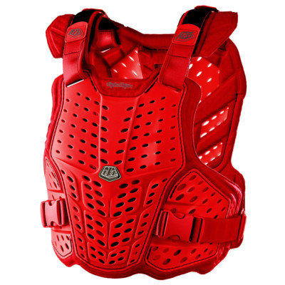 Herbst 2024 Troy Lee Designs TLD Motocross Rockfight Brustschutz rot Jugend