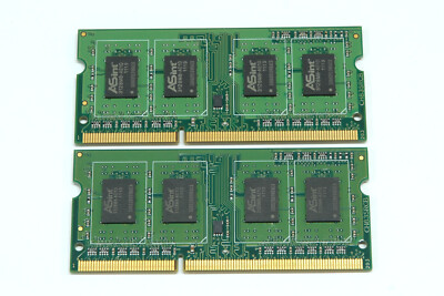 2GB (2x1GB) DDR3-1066 PC3-8500 SO-DIMM 204-Pin 1.5V Laptop