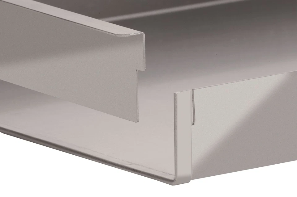 Schnittkuchenblech Backblech Kuchenblech mit Rand + Steckschiene div. Größen KE - Bild 2 von 4