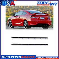 For 2012 2013 2014 2015 Honda Civic Coupe Door Window Moulding Trim Seal Belt