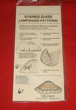 Tiffany-Lampenschirmvorlagen , Whittemore-Durgin , Nr. 6292 FLORAL GEOMETRIC