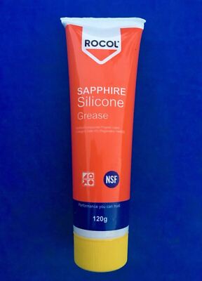 ROCOL Sapphire Silicone Grease 120 grams (Suits STIHL AV Rubbers etc) # RY421515