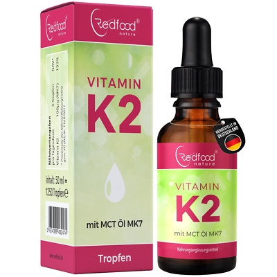 Vitamin K2  Aktion  1250 Tropfen 50 ml   Premium Gnosis Vita MK7 All Trans