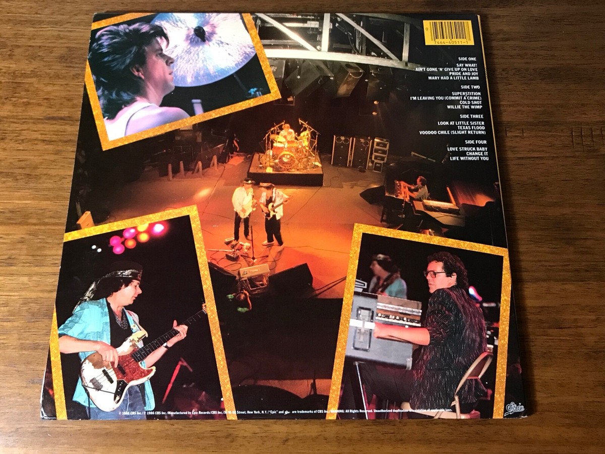 【美品】Stevie Ray Vaughan LIVE ALIVE 2枚組LP Stevie Ray Vaughan - Live Alive Vinyl Record (New, Imported