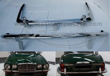 Jaguar Xj6 Series 2 1973-1979 Bumpers By Stainless Steel New Set