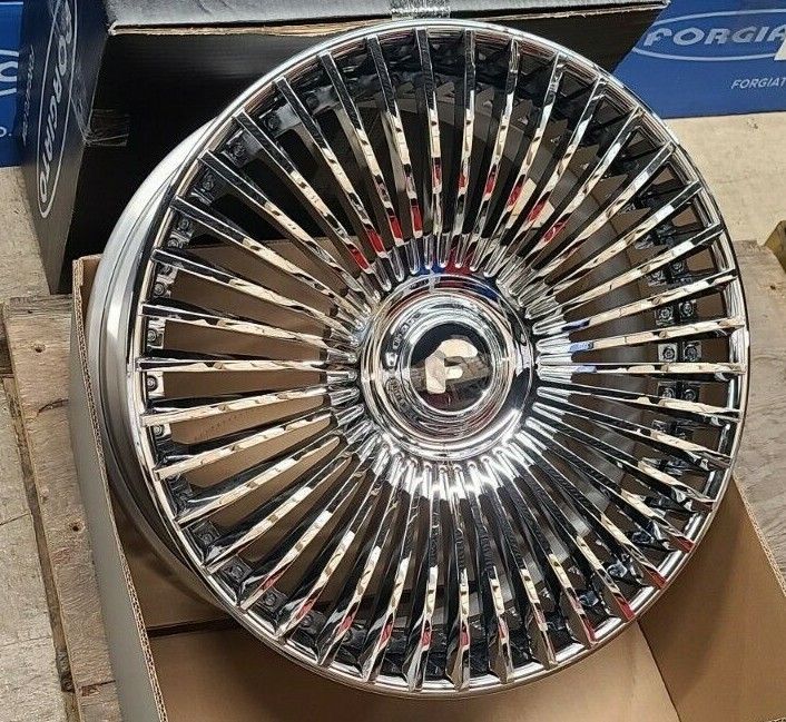 24" FORGIATO TRIMESTRE ECL ROLLS ROYCE GHOST WRAITH DAWN 5X120 LEXUS LS500 LC500
