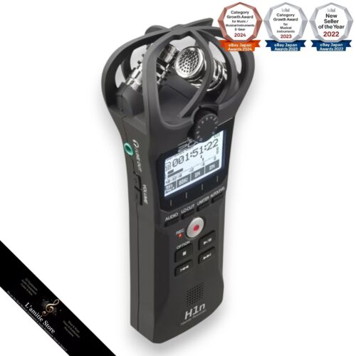 Zoom H1n tragbares handliches digitales Recorder Mikrofon 16 Bit 44,1 kHz sch... - Bild 15 von 18