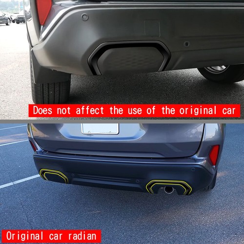 Cubierta antiniebla para parachoques delantero trasero de coche para Subaru Forester 2024 2025 - Imagen 3 de 26