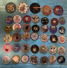 Tazos Bob Esponja (Pog) Mexico Edition 40 Pcs