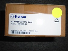 Extron AC USB 224 US Cord Power Module 60-1697-01 NEW 