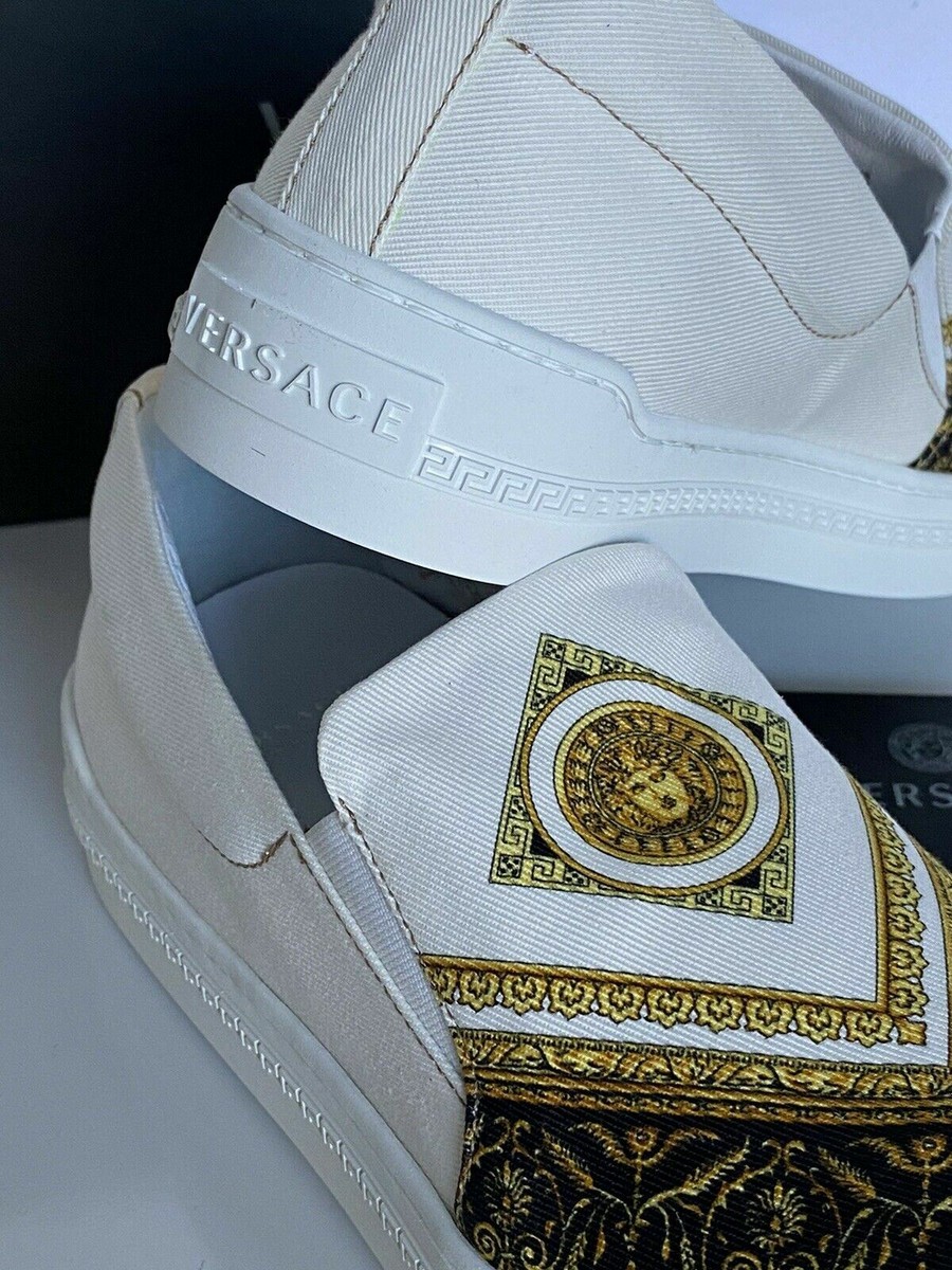 【VERSACE】 white sneakers （関税送料込） 90_1014460-