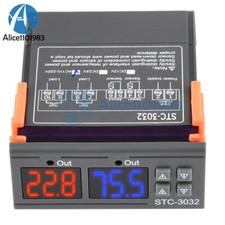 STC-3032 Digital Temperature and Humidity Controller DC12/24V AC 110-220V
