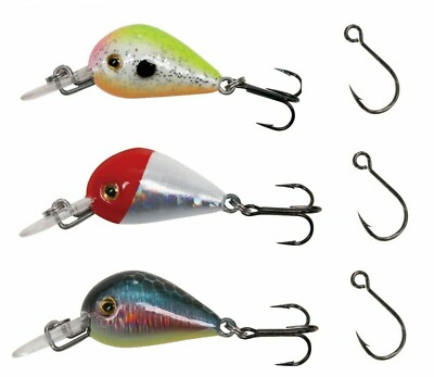 Paladin Trick Fisch David 4cm 3g 0 - 0,8m Sinking versch Farben Wobbler Köder